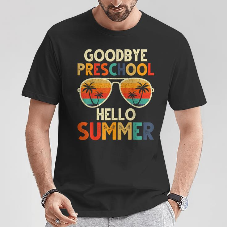 Goodbye Preschool Hello Summer Pre-K Graduation T-Shirt Funny Gifts