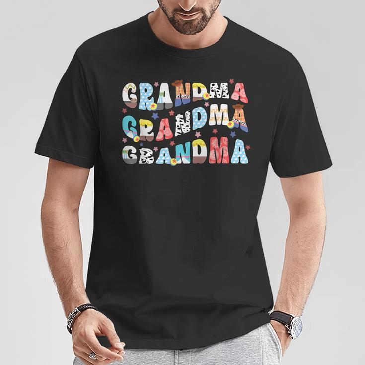 Grandma Toy Birthday Boy Story Family Matching Birthday Boy T-Shirt Unique Gifts