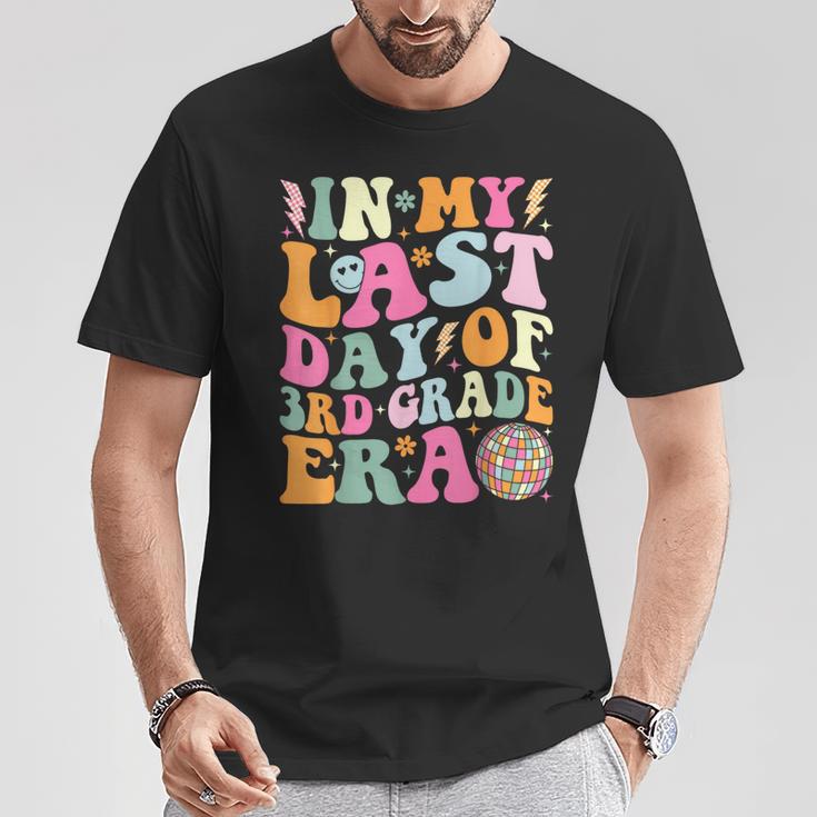 Groovy In My Last Day Of 3Rd Grade Era Last Day Of School T-Shirt Unique Gifts