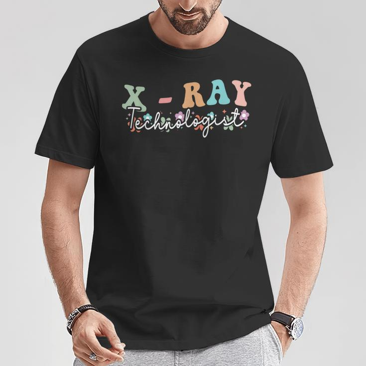 Groovy Xray Technologist Xray Tech Radiologic Technologist T-Shirt Unique Gifts