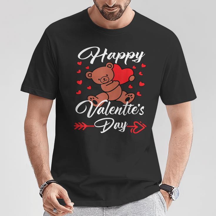 Happy Valentines Day Outfit Women Valentine's Day T-Shirt Funny Gifts