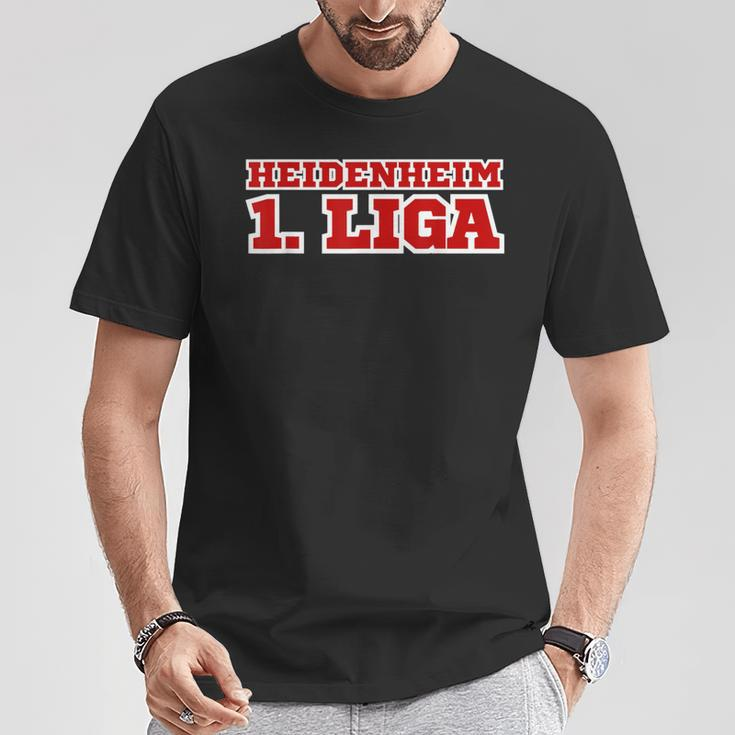 Heidenheim Aufstieg 1 League Blue T-Shirt Lustige Geschenke