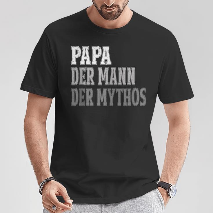 Herrenatertagsgeschenk Papa &Ater Atertag Spruch T-Shirt Lustige Geschenke