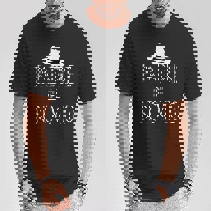 Hombre Padre Del Novio Español Padre Del Novio Boda Camiseta