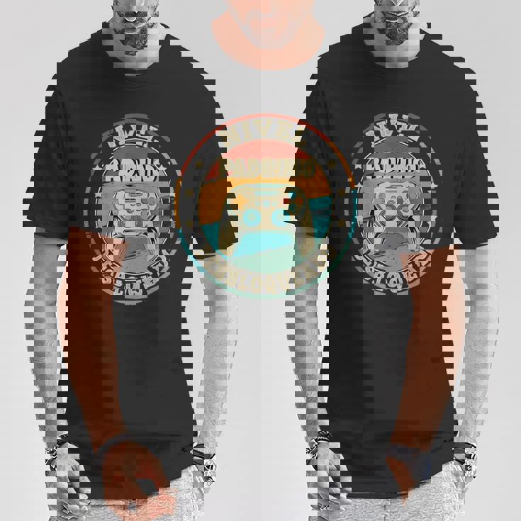 Hombre Padrino Nivel Desbloqueado Regalo Padrino Camiseta unisex Regalos divertidos