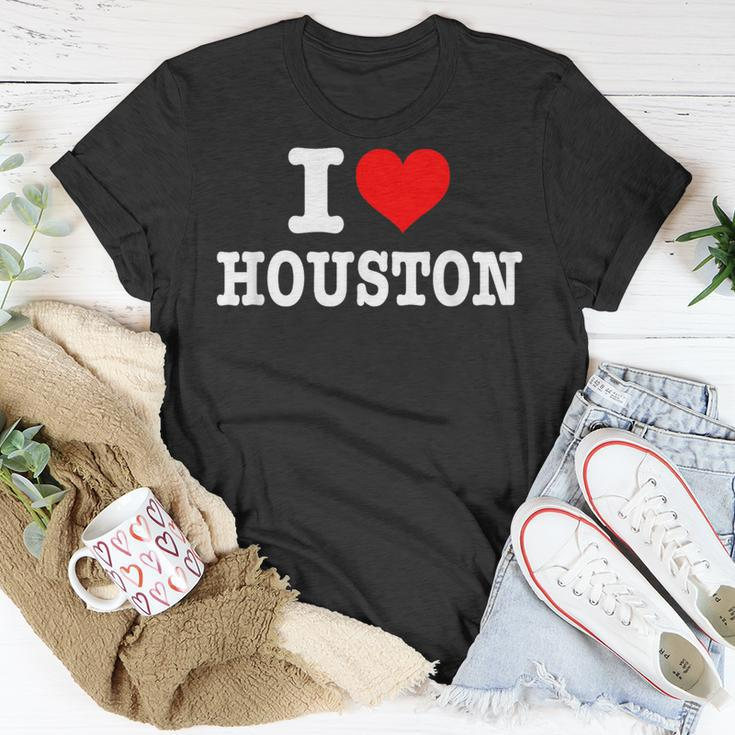 Houston I Heart Houston I Love Houston T-Shirt Unique Gifts
