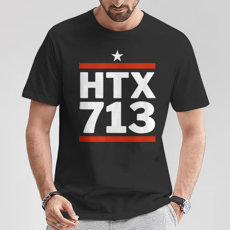 Htx 713 Houston Texas H-Town T-Shirt Unique Gifts