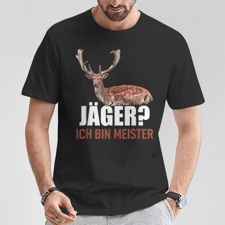 Hunter Idea Hunting Ich Bin Meister T-Shirt Lustige Geschenke