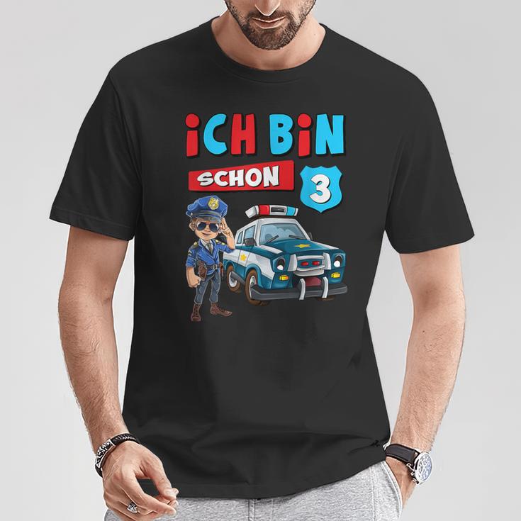 Ich Bin 3 Jahre Boys Police Car T-Shirt Lustige Geschenke