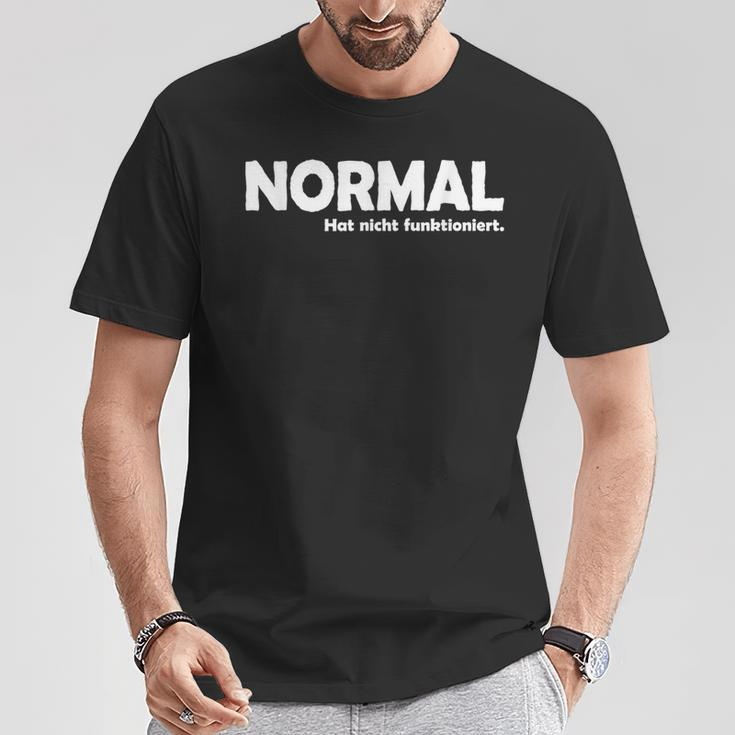 Ich Bin Anders -Normal Has Nicht T-Shirt Lustige Geschenke