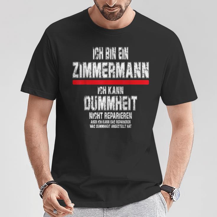 Ich Bin Zimmermann T-Shirt Lustige Geschenke