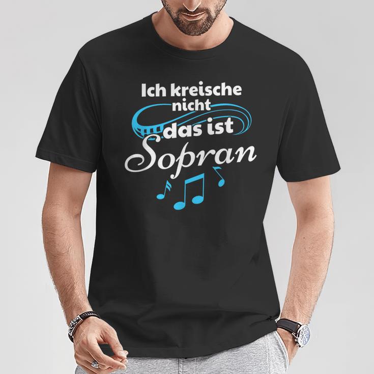 Ich Kreische Nicht Das Ist Soprano T-Shirt Lustige Geschenke