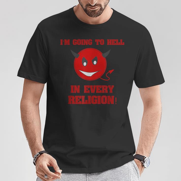 I'm Going To Hell In Every Religion DevilT-Shirt Unique Gifts