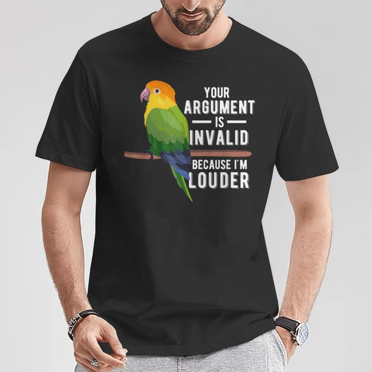 I'm Louder Caique Owner Caique Parrot Mom T-Shirt Unique Gifts