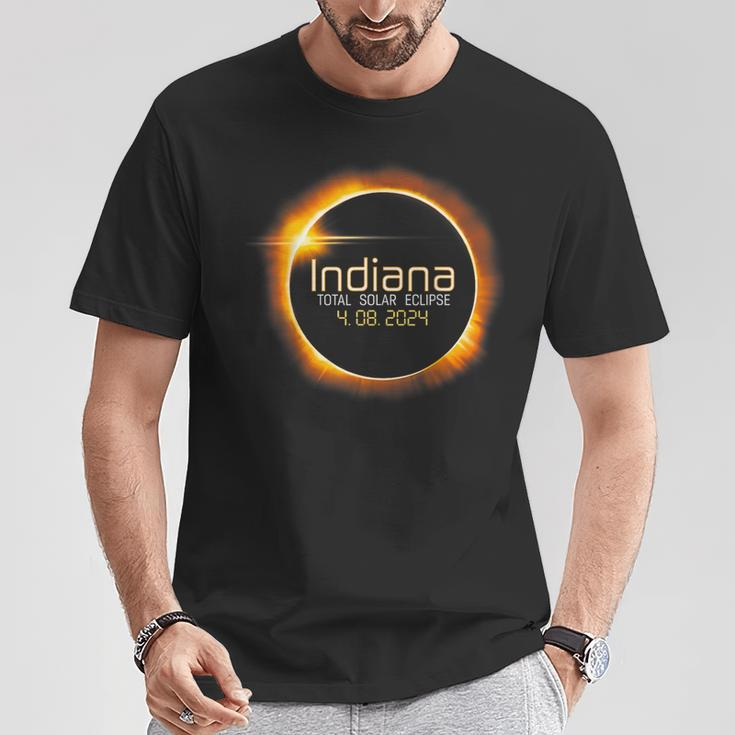 Indiana Solar Eclipse 2024 America Totality T-Shirt Unique Gifts