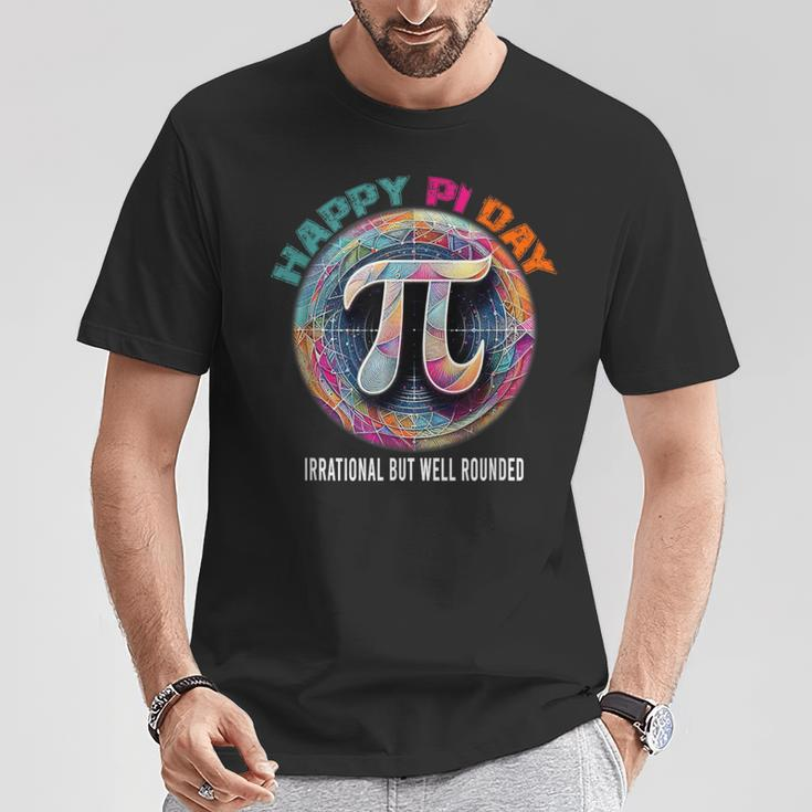 Irrational But Well Rounded Pi Day Math Day Student Teacher T-Shirt Unique Gifts