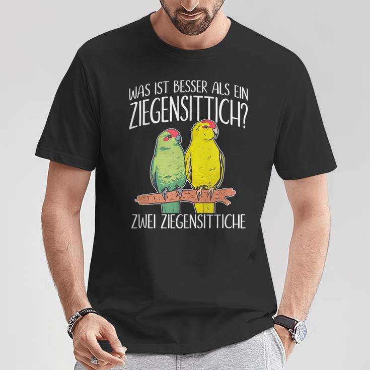 Was Ist Besser Als Ein Goat Parakeet T-Shirt Lustige Geschenke