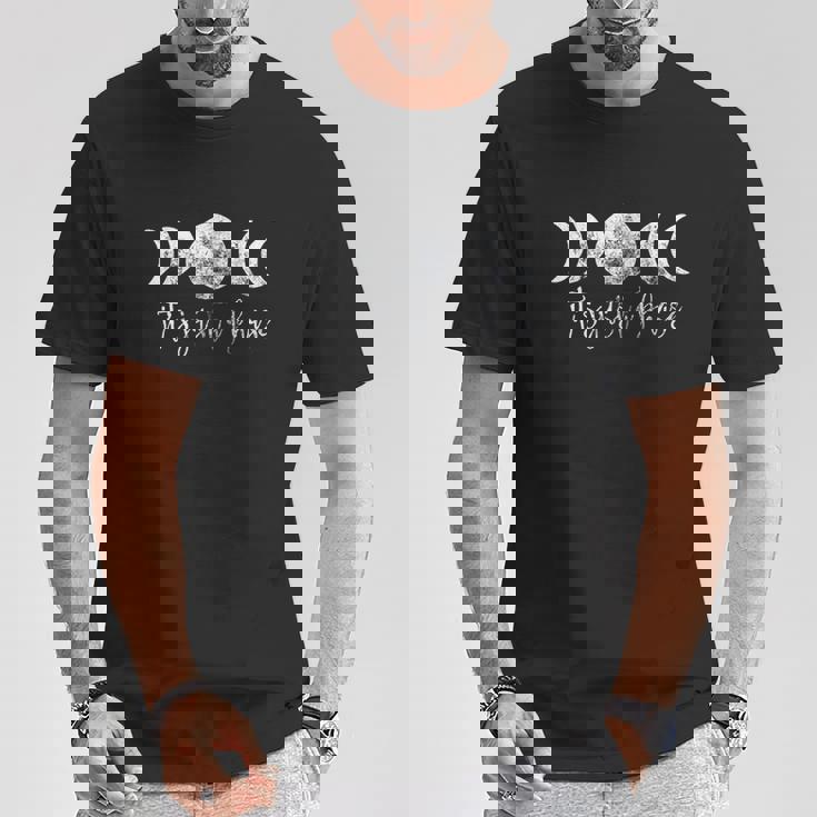 Its Just A Phase Moon Phases T-Shirt Personalized Gifts Its Just A Phase Moon Phases T-Shirt Personalized Gifts