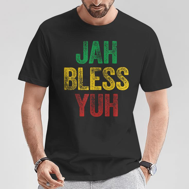 Jah Bless Yuh Patois Jamaican Slang T-Shirt Unique Gifts