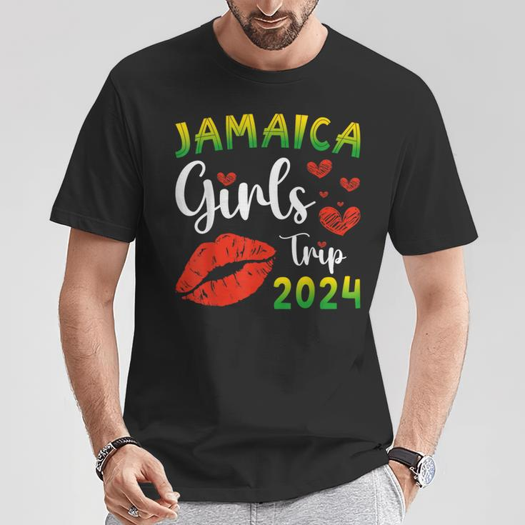 Jamaica Girls Trip 2024 Summer Vacation Jamaica Matching T-Shirt Personalized Gifts