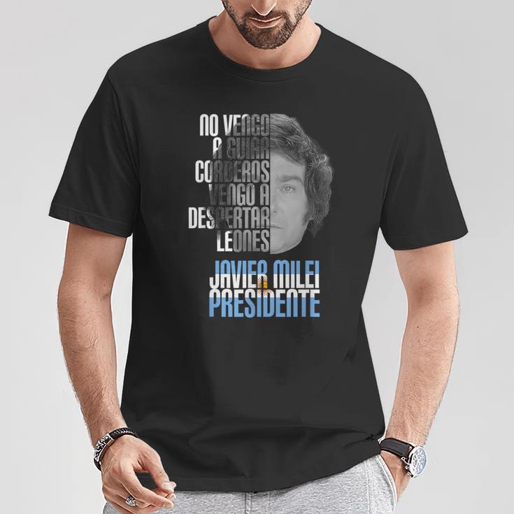 Javier Milei Presite Argentina 2023 T-Shirt Lustige Geschenke