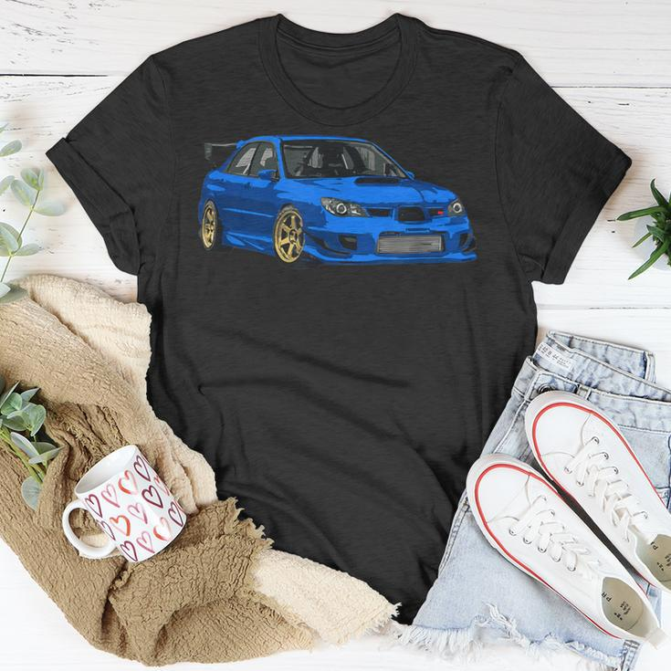 Jdm Car Rally Blue T-Shirt Unique Gifts