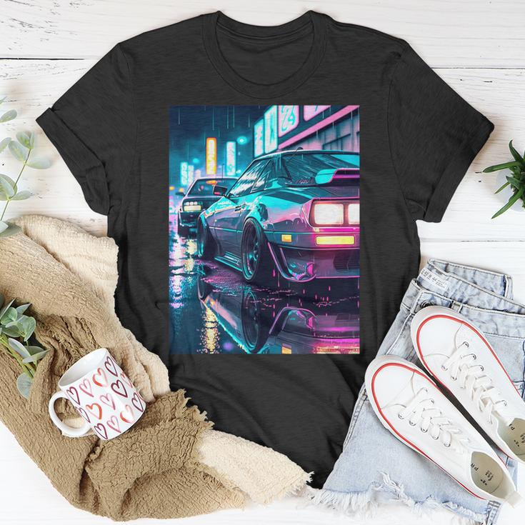 Jdm Japanese Domestic Market 90S Car Lover Synthwave Style T-Shirt Unique Gifts