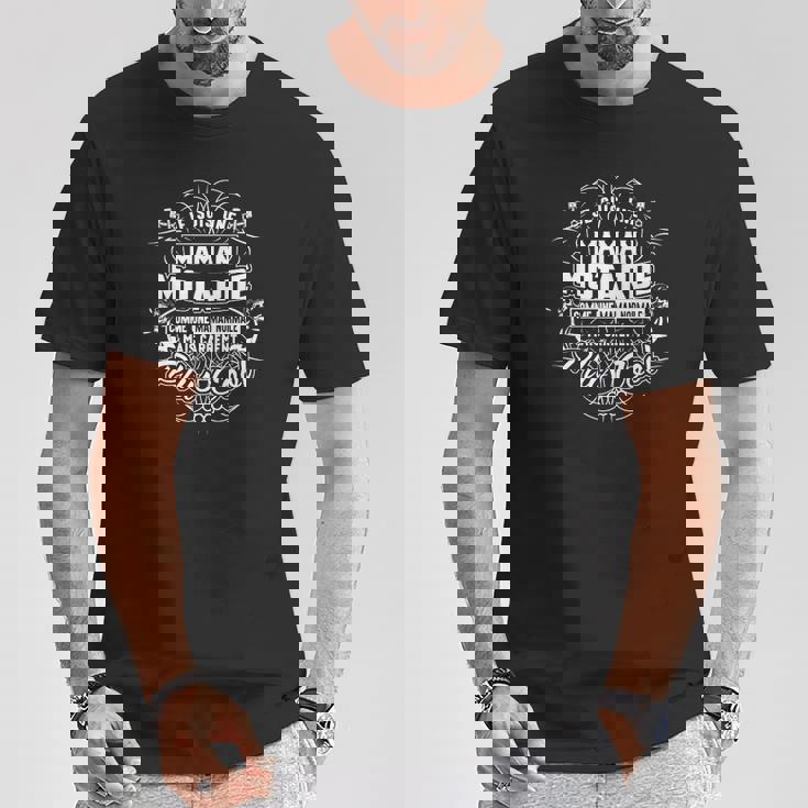 Je Suis Une Maman Motarde Tshirt T-Shirt Cadeaux drôles