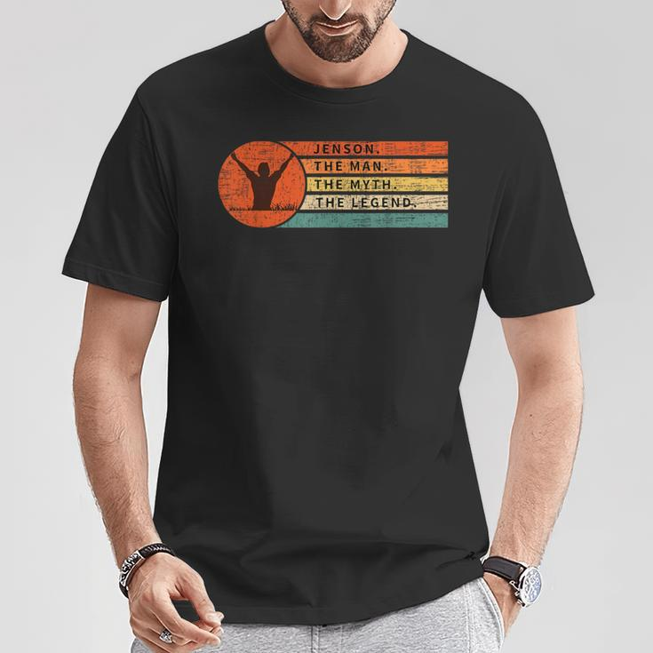 Jenson Man Myth Legend Retro Vintage Birthday T-Shirt Funny Gifts