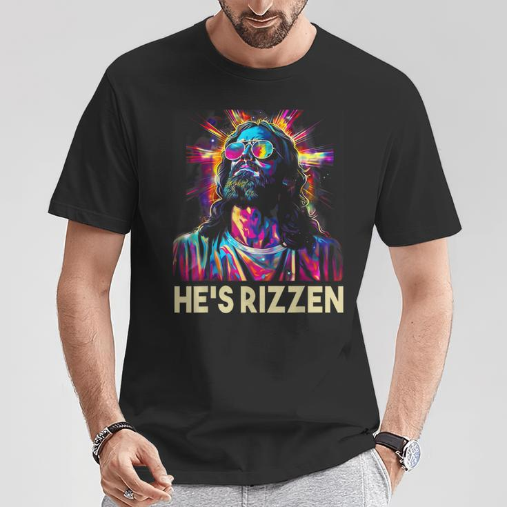 Jesus Is Rizzen He Is Rizzen T-Shirt Unique Gifts
