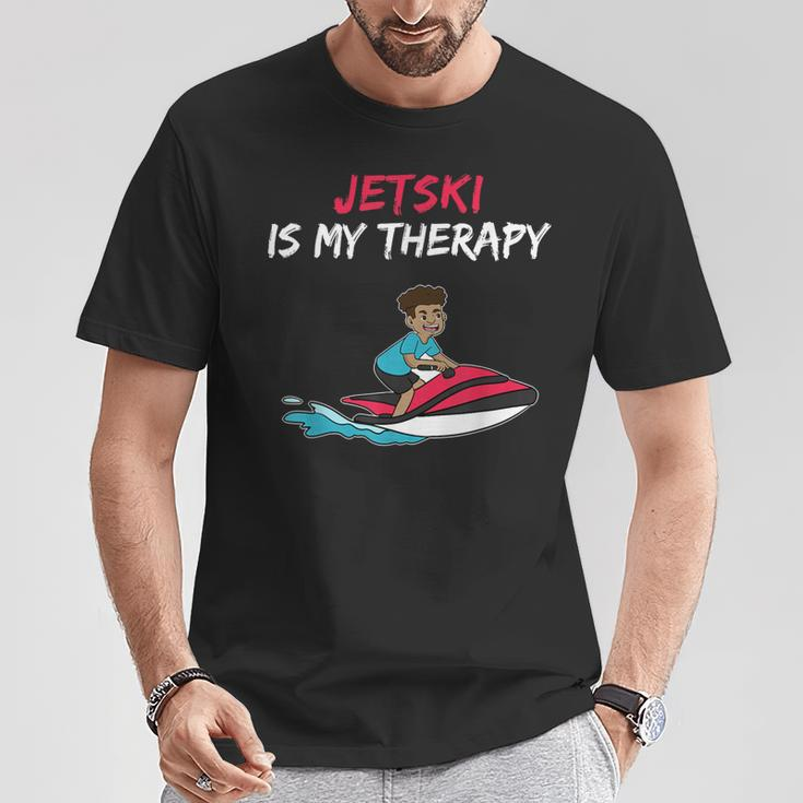 Jetski Is My Therapy Water Sports Fun T-Shirt Unique Gifts