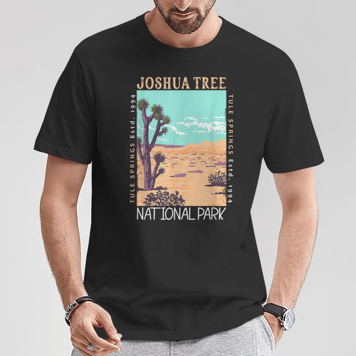 Joshua Tree National Park California Tule Springs Vintage T-Shirt Unique Gifts