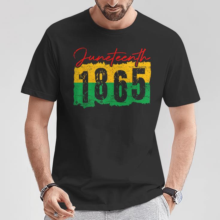 Junenth 1865 Emancipation Day Afican American Black Women T-Shirt Unique Gifts