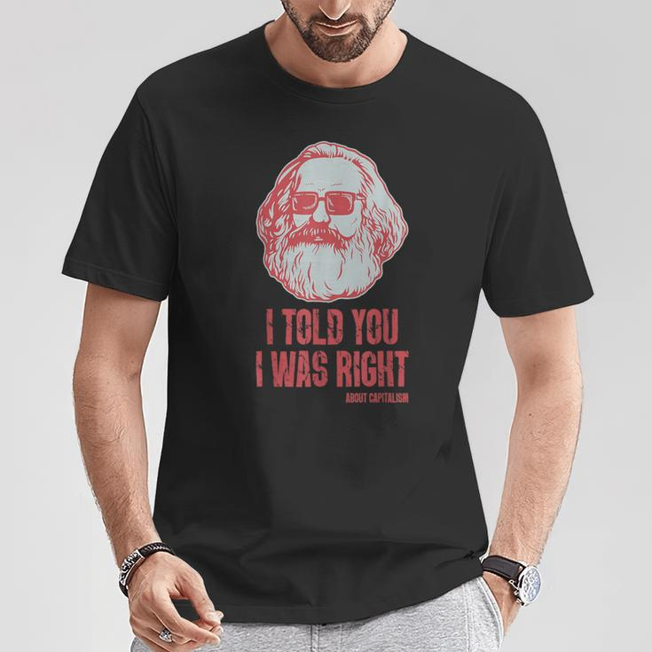 Karl Marx Marxism Communism Socialism Philosophy T-Shirt Lustige Geschenke