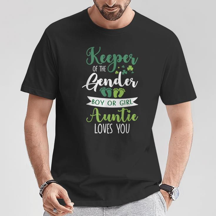 Keeper Of The Gender Auntie T-Shirt Unique Gifts