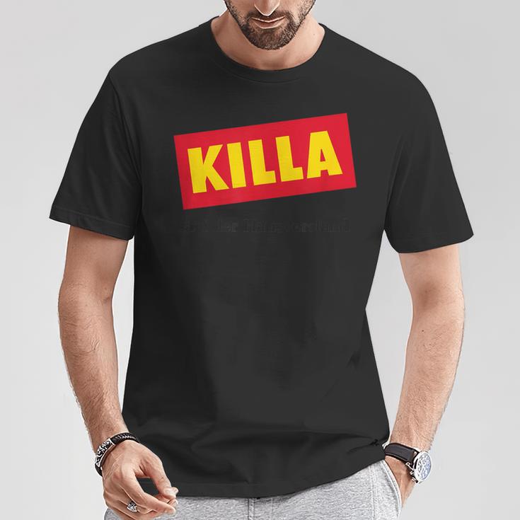 Killa Billiger Laden Hausverstand Nightlife Party Gray S T-Shirt Lustige Geschenke