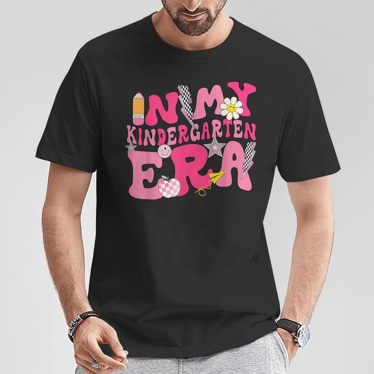 In My Kindergarten Era Back To School Kindergarten Retro T-Shirt Funny Gifts