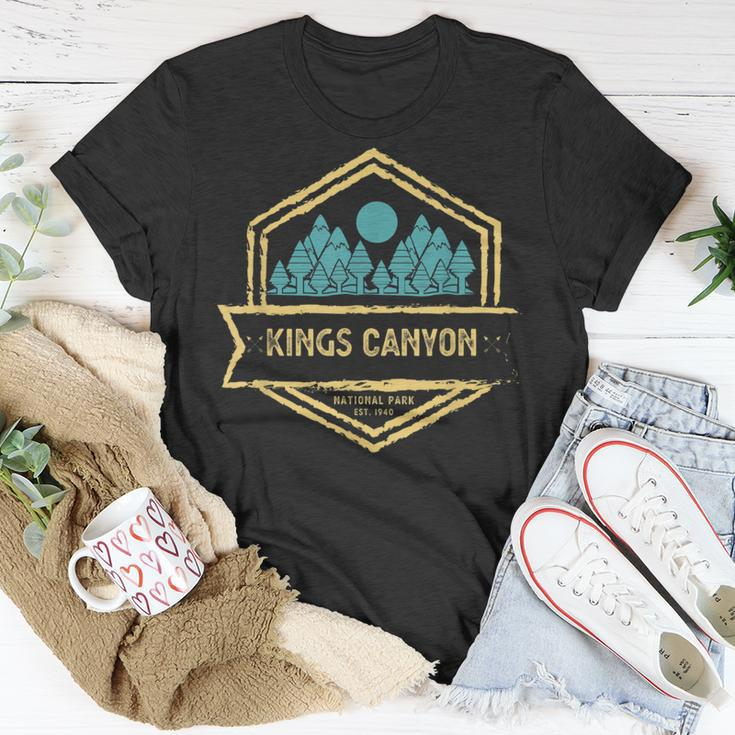 Kings Canyon Vintage Kings Canyon National Park T-Shirt Unique Gifts