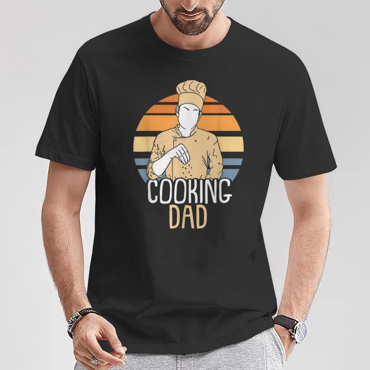 Kochenderater Kochen Papa Papi Kochatertag T-Shirt Lustige Geschenke