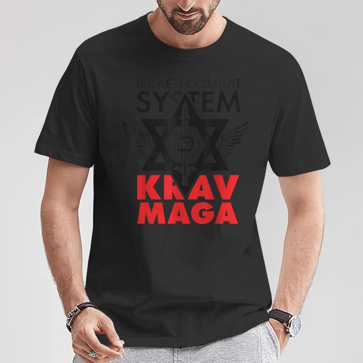 Krav Maga Israeli Combat System Gray T-Shirt Lustige Geschenke