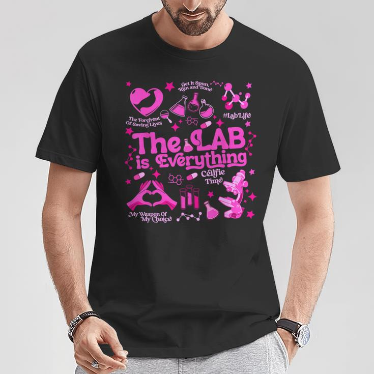 The Lab Is Everything Lab Week 2024 Medical Lab Science T-Shirt Unique Gifts