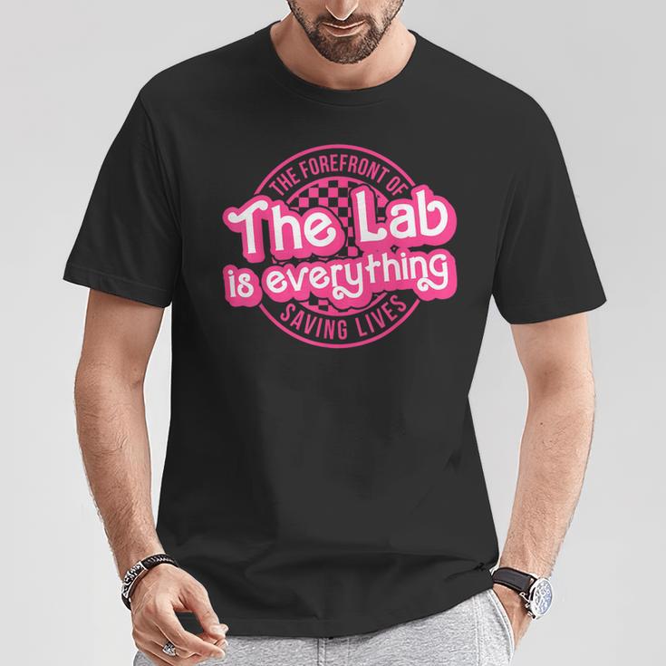 The Lab Is Everything Lab Week 2024 Phlebotomy Week Med Tech T-Shirt Unique Gifts