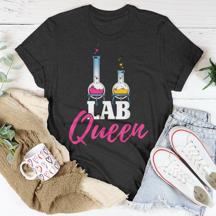 Lab Queen Lab Technician Medical Laboratory Scientist T-Shirt Unique Gifts