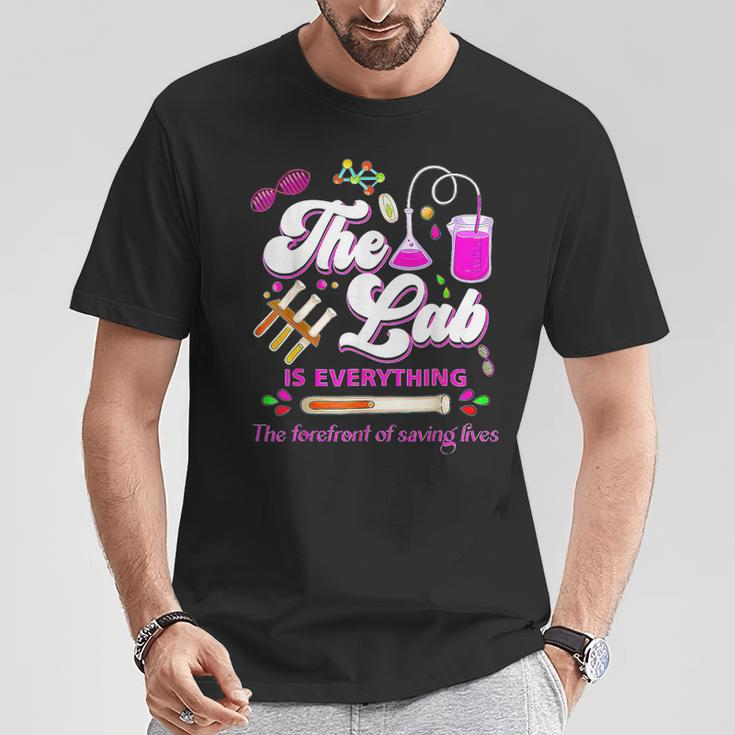 Lab Week 2024 The Lab Is Everything Medical Assistant Women T-Shirt Unique Gifts