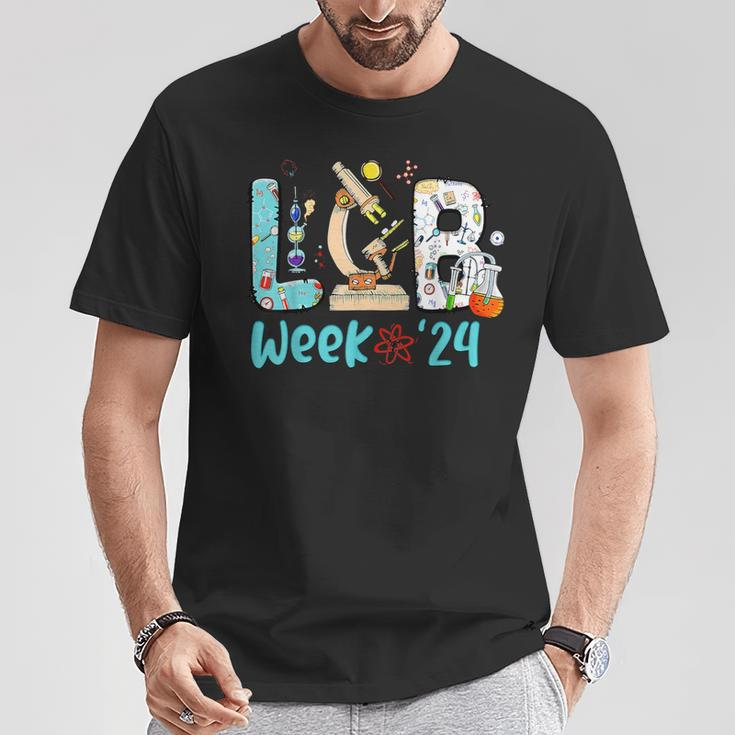 Lab Week 2024 Medical Lab Tech Patient Care T-Shirt Unique Gifts