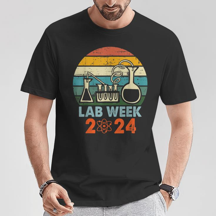 Laboratory Tech Medical Technician Scientist Lab Week 2024 T-Shirt Funny Gifts