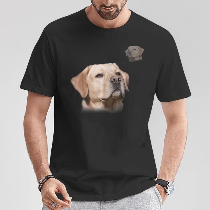 Labrador School PhotoYellow Lab T-Shirt Unique Gifts