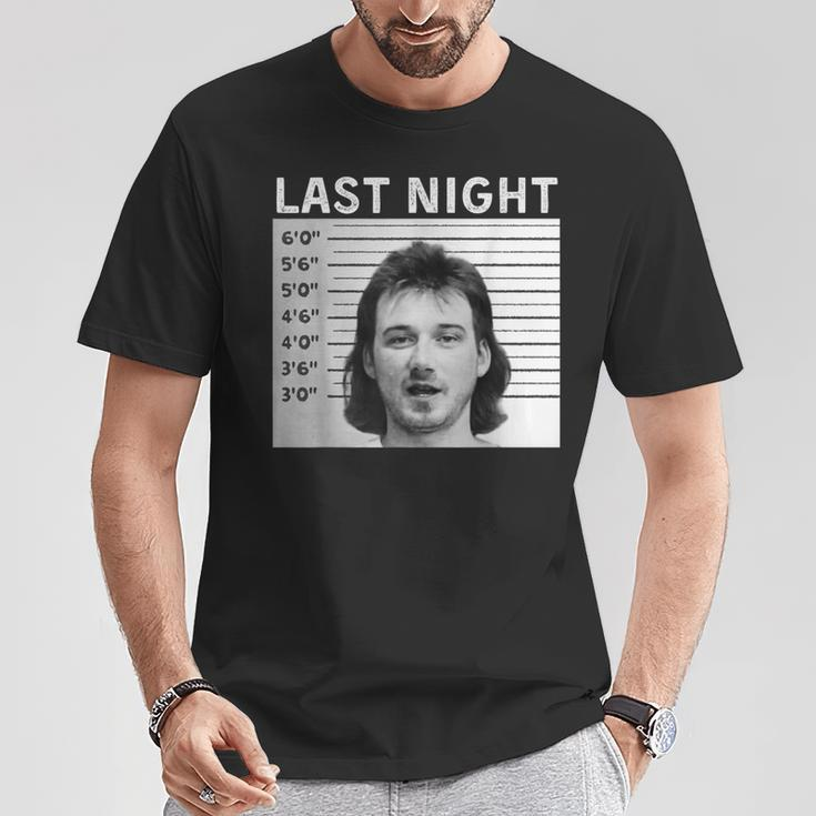 Last Night Hot Of Morgan Trending Shot T-Shirt Unique Gifts