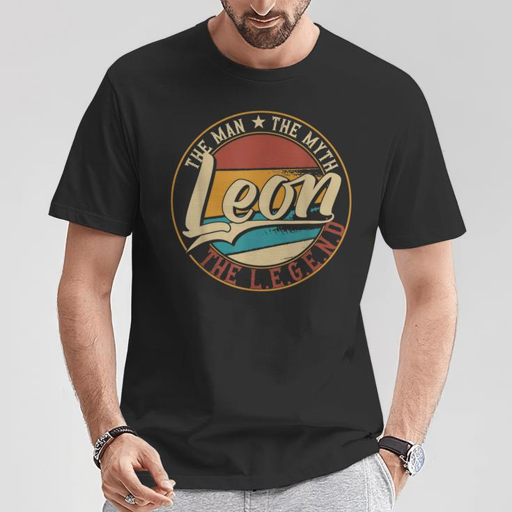 Leon The Man The Myth The Legend T-Shirt Unique Gifts