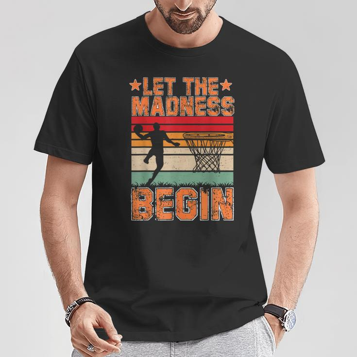 Let The Madness Begin Lover Basketball T-Shirt Unique Gifts